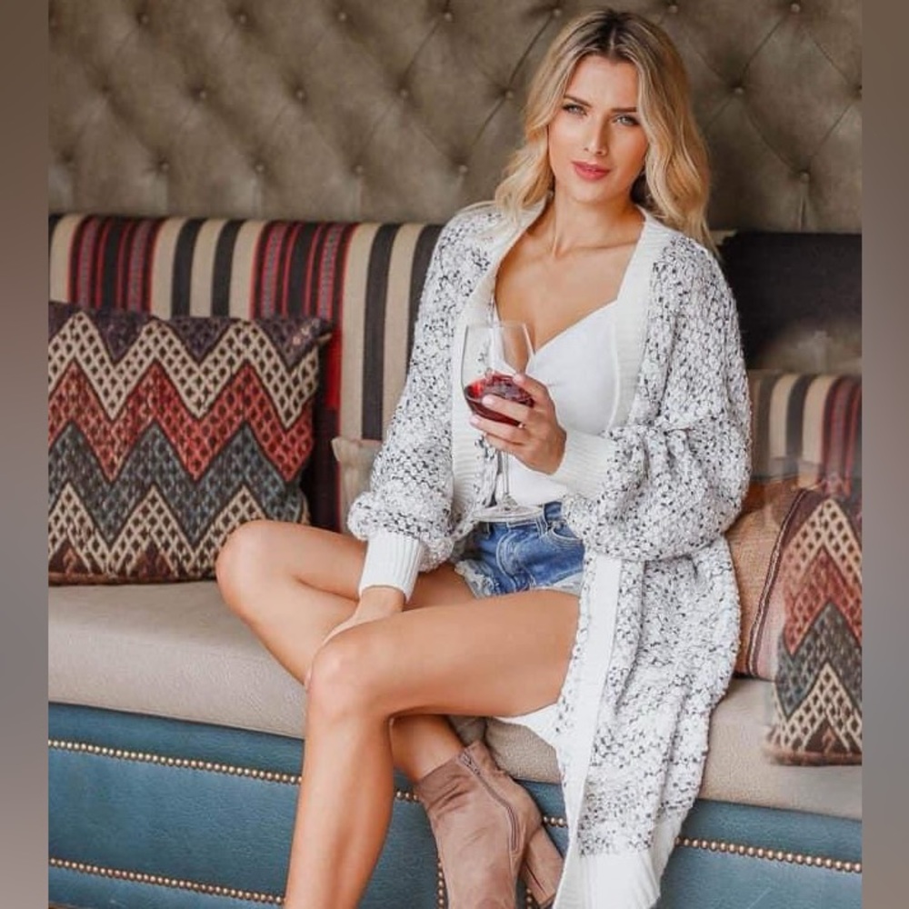 Promesa  - Sweet Tooth Multicolor Cardigan - XL